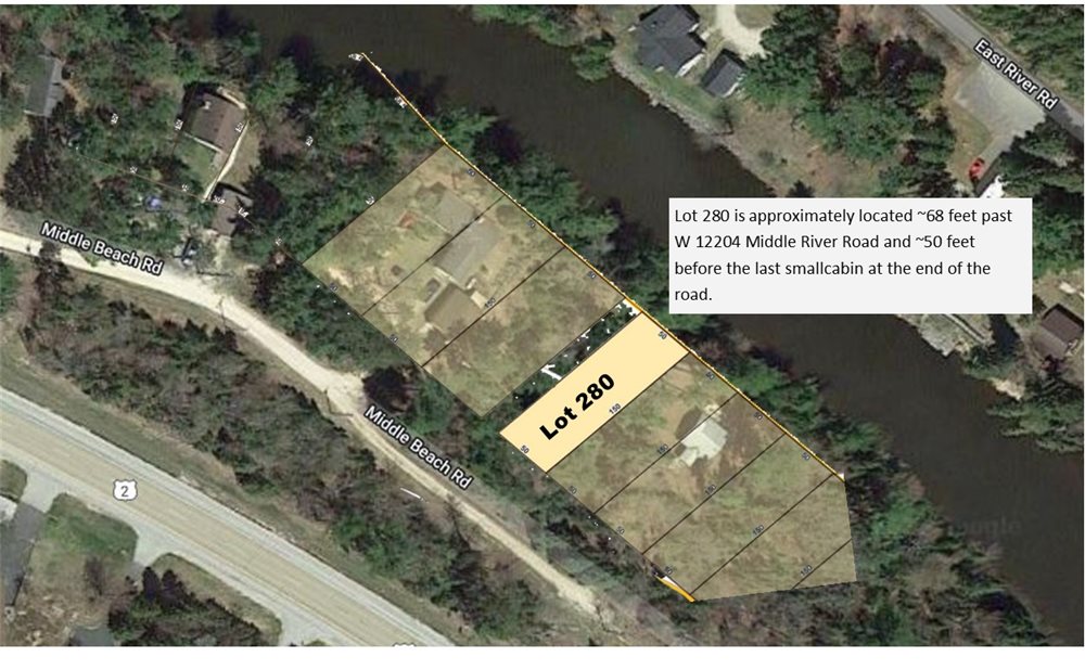 Lot 280 Middle River Road Hiawatha Sportsman's Club
